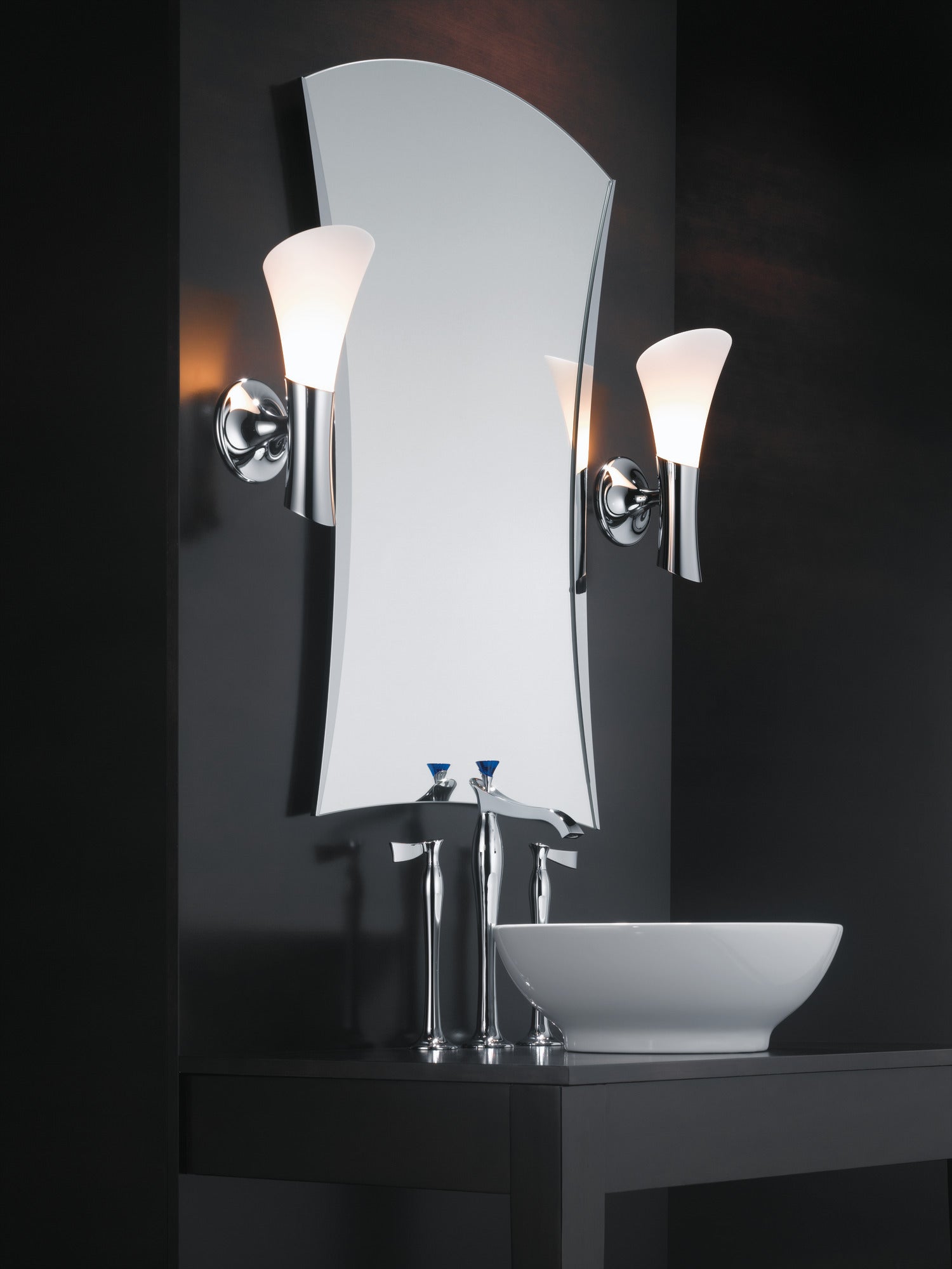 Brizo RSVP® Blue Glass Finial - Widespread