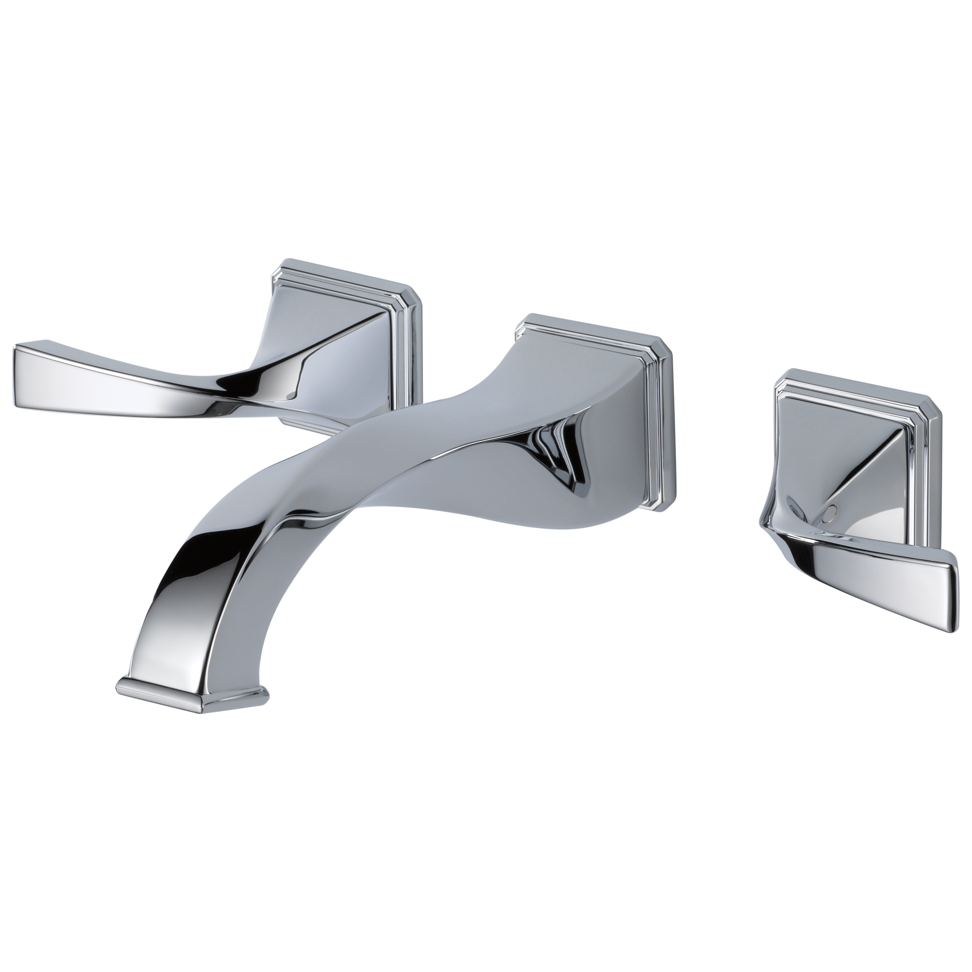 Brizo Virage® Two-Handle Wall Mount Lavatory Faucet 1.2 GPM
