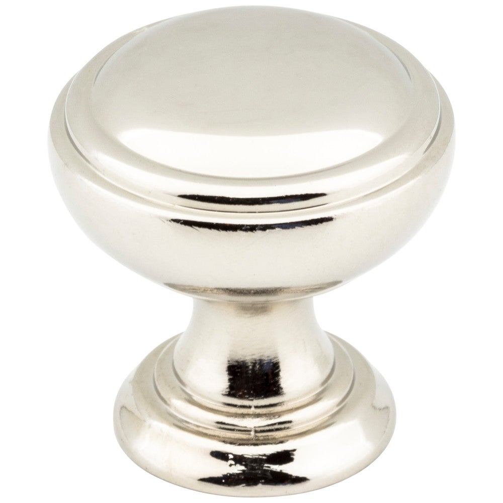 Hardware Resources 1-1/4" Diameter Satin Nickel Tiffany Cabinet Knob