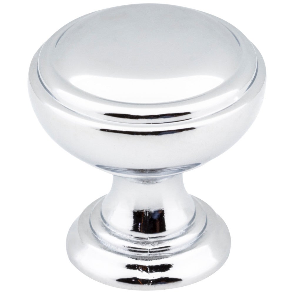Hardware Resources 1-1/4" Diameter Satin Nickel Tiffany Cabinet Knob