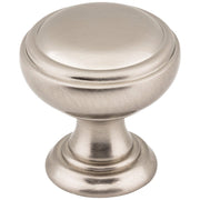 Hardware Resources 1-1/4" Diameter Satin Nickel Tiffany Cabinet Knob