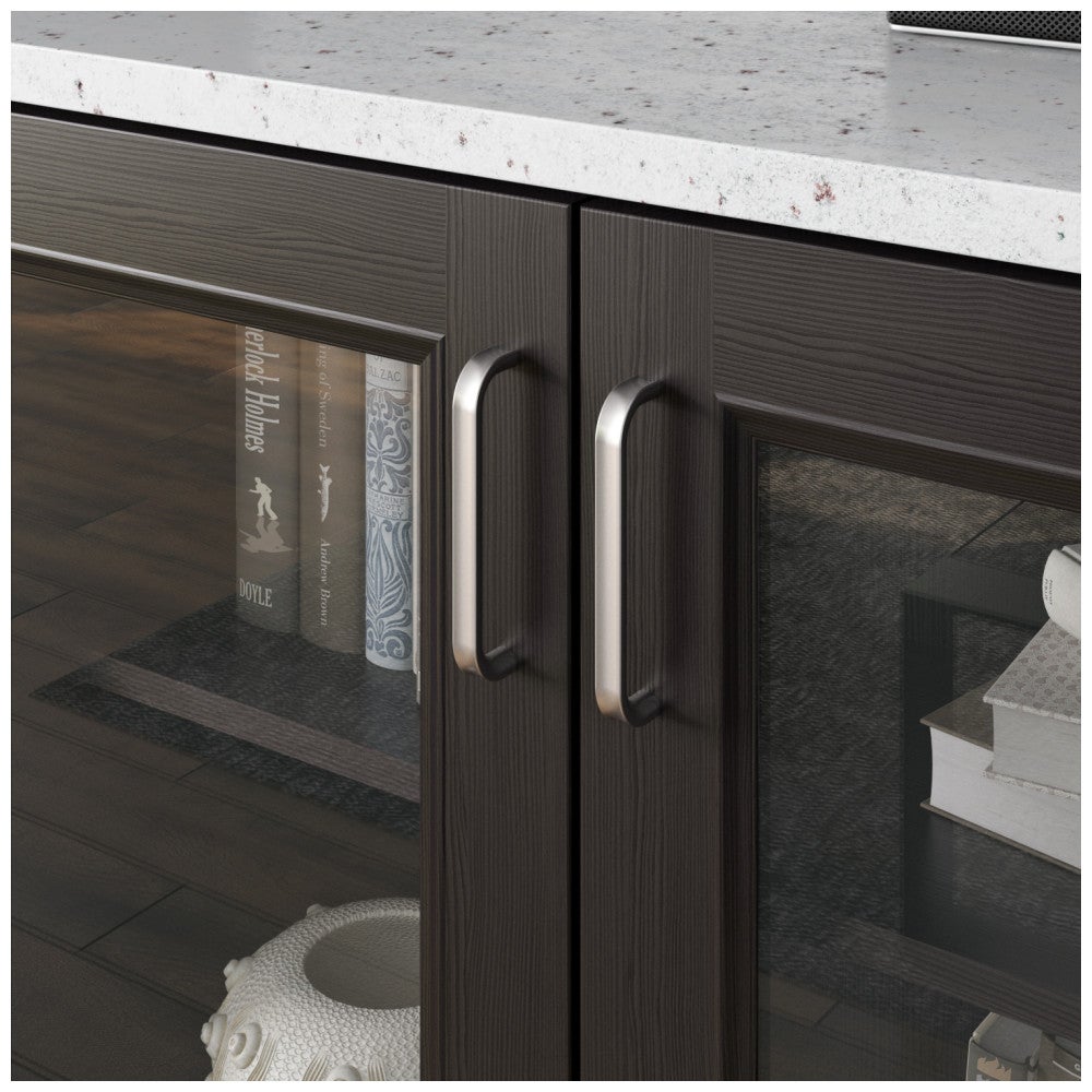 Hardware Resources 3" Center-to-Center Satin Nickel Rae Cabinet Pull