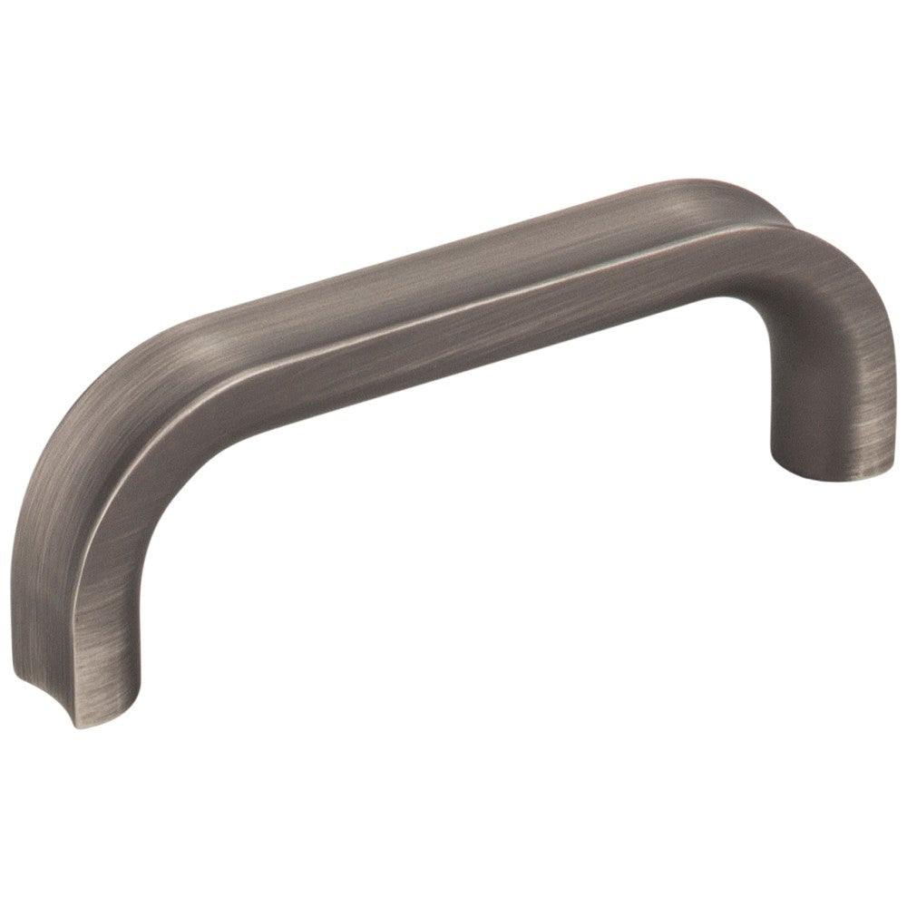 Hardware Resources 3" Center-to-Center Satin Nickel Rae Cabinet Pull