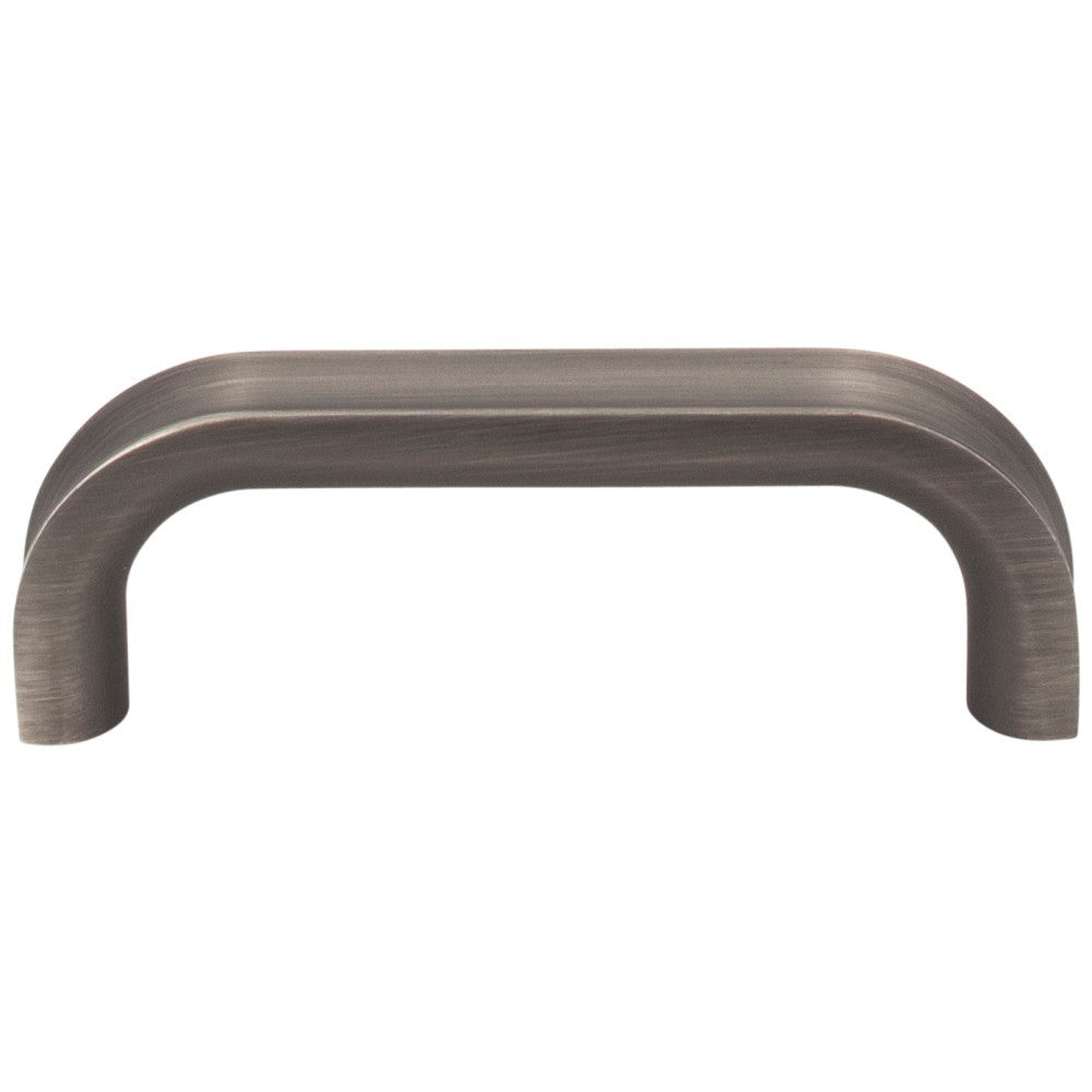 Hardware Resources 3" Center-to-Center Satin Nickel Rae Cabinet Pull
