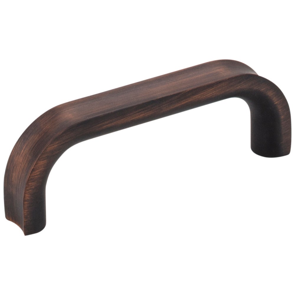 Hardware Resources 3" Center-to-Center Satin Nickel Rae Cabinet Pull
