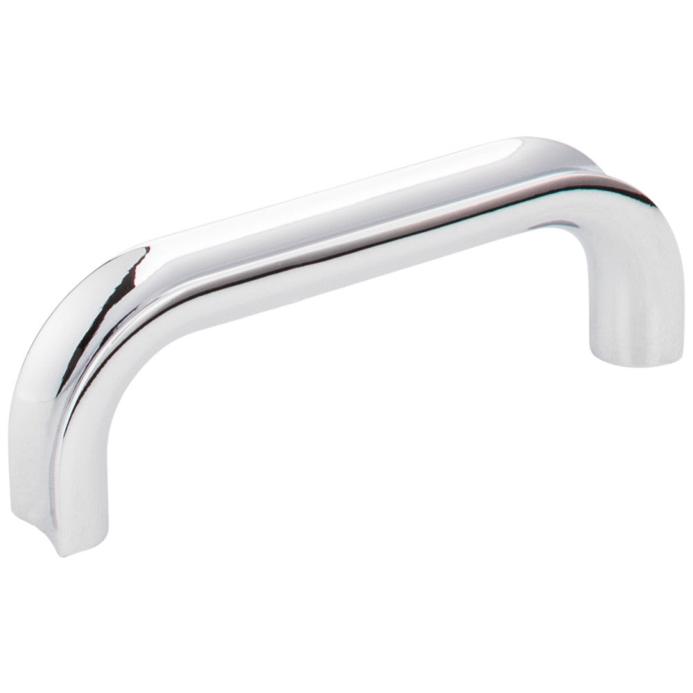 Hardware Resources 3" Center-to-Center Satin Nickel Rae Cabinet Pull