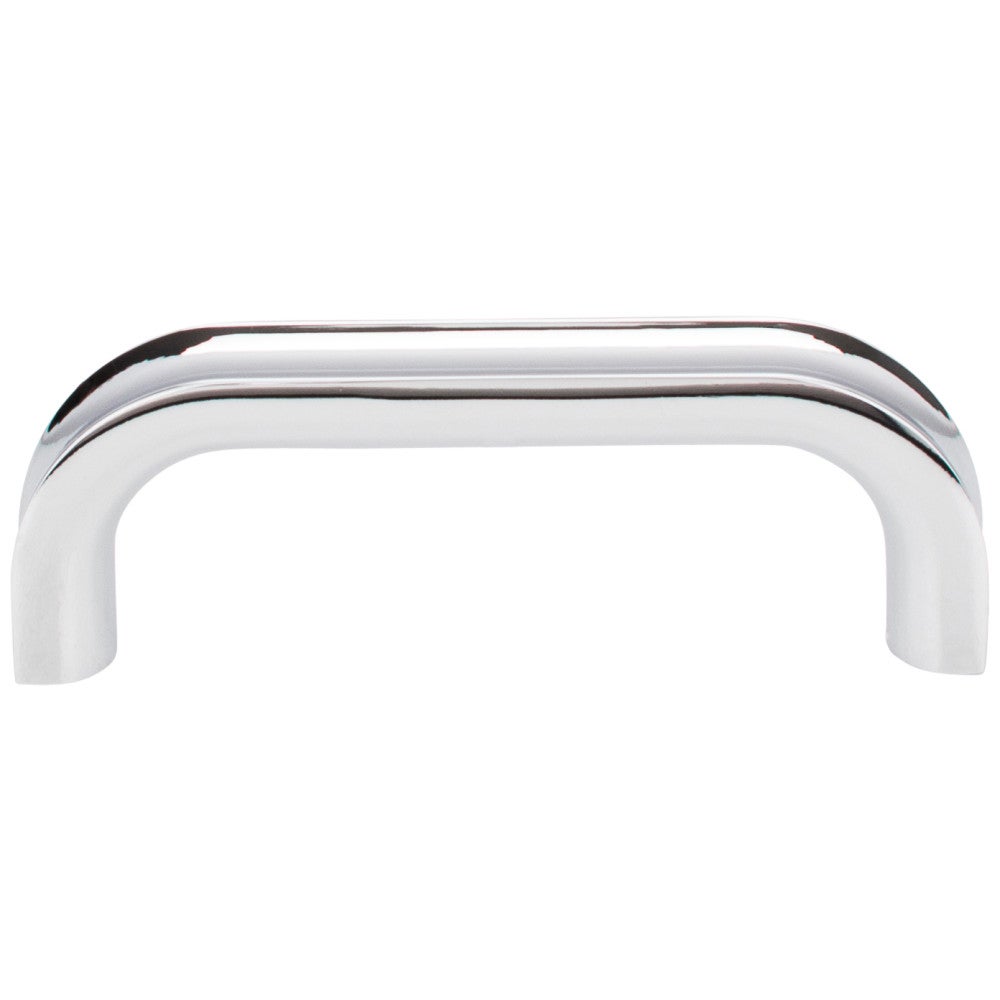 Hardware Resources 3" Center-to-Center Satin Nickel Rae Cabinet Pull