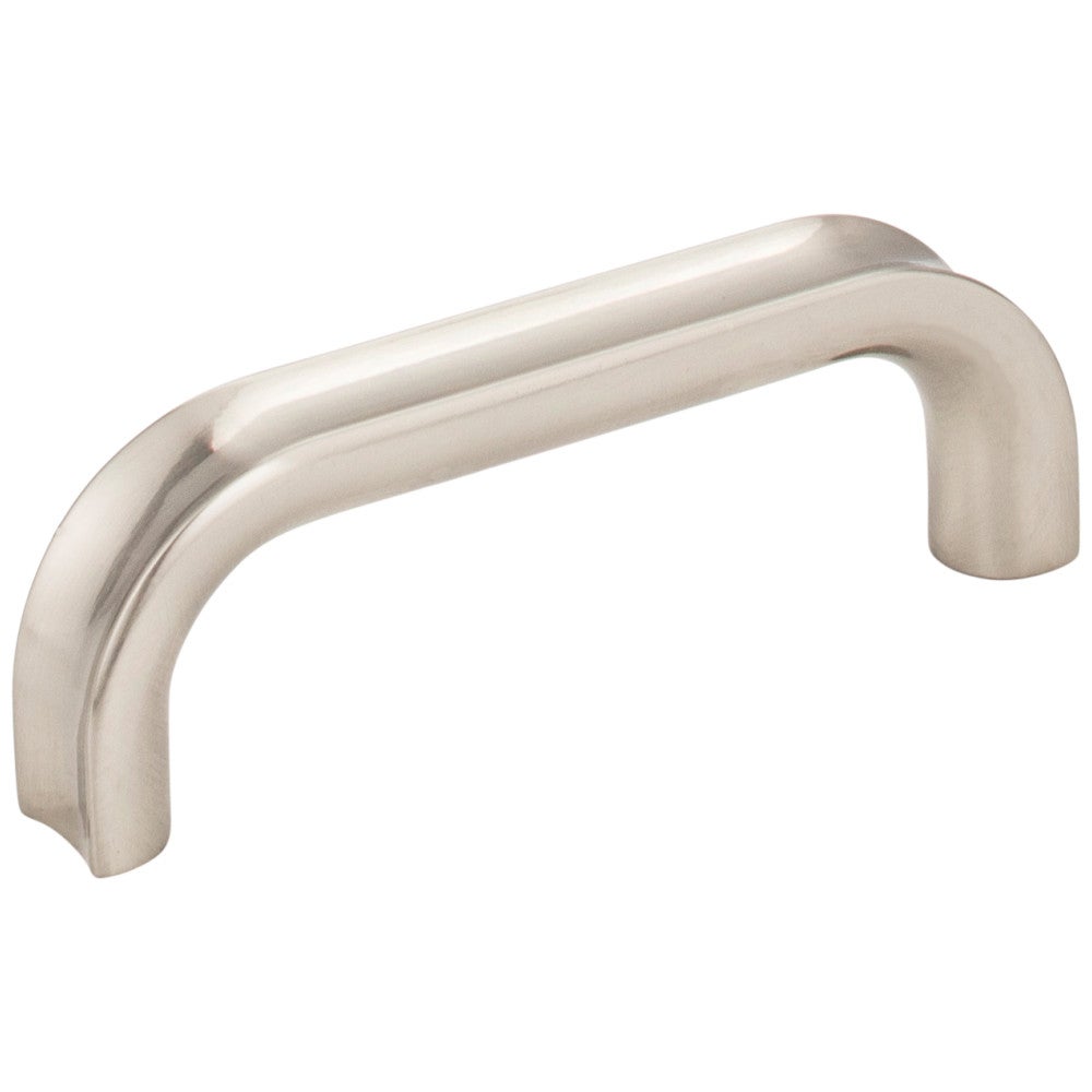 Hardware Resources 3" Center-to-Center Satin Nickel Rae Cabinet Pull