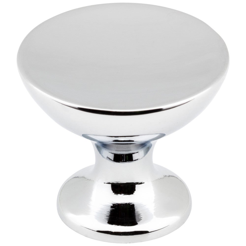 Hardware Resources 1-1/16" Diameter Polished Chrome Rae Cabinet Knob