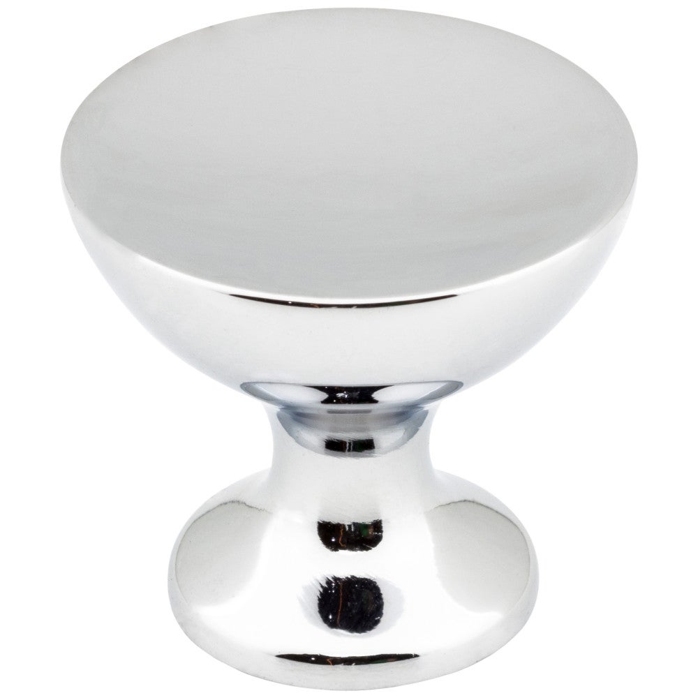 Hardware Resources 1-1/16" Diameter Polished Chrome Rae Cabinet Knob