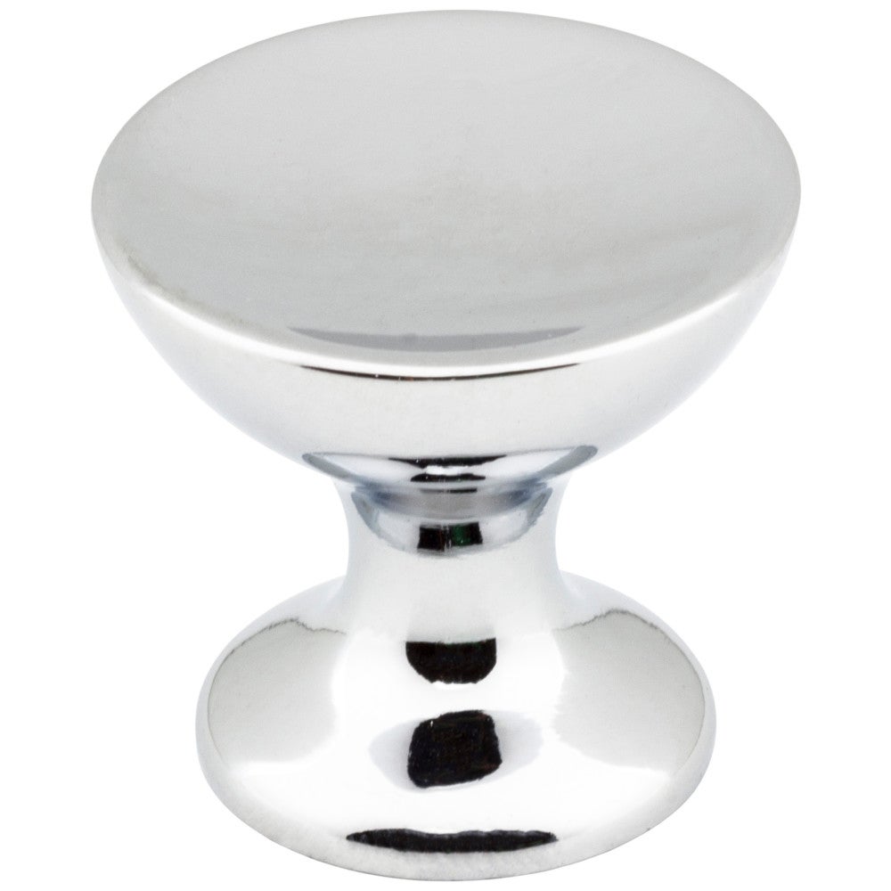 Hardware Resources 1-1/16" Diameter Polished Chrome Rae Cabinet Knob