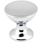 Hardware Resources 1-1/16" Diameter Polished Chrome Rae Cabinet Knob