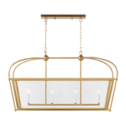 Charleston Four Light Linear Lantern