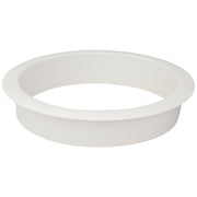 Hardware Resources Open White Plastic Grommet for 5" Diameter Hole