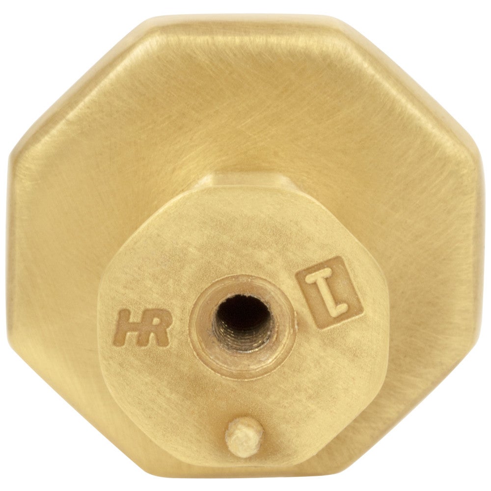 Hardware Resources 1-1/4" Overall Length Satin Nickel Octagonal Wheeler Cabinet Knob