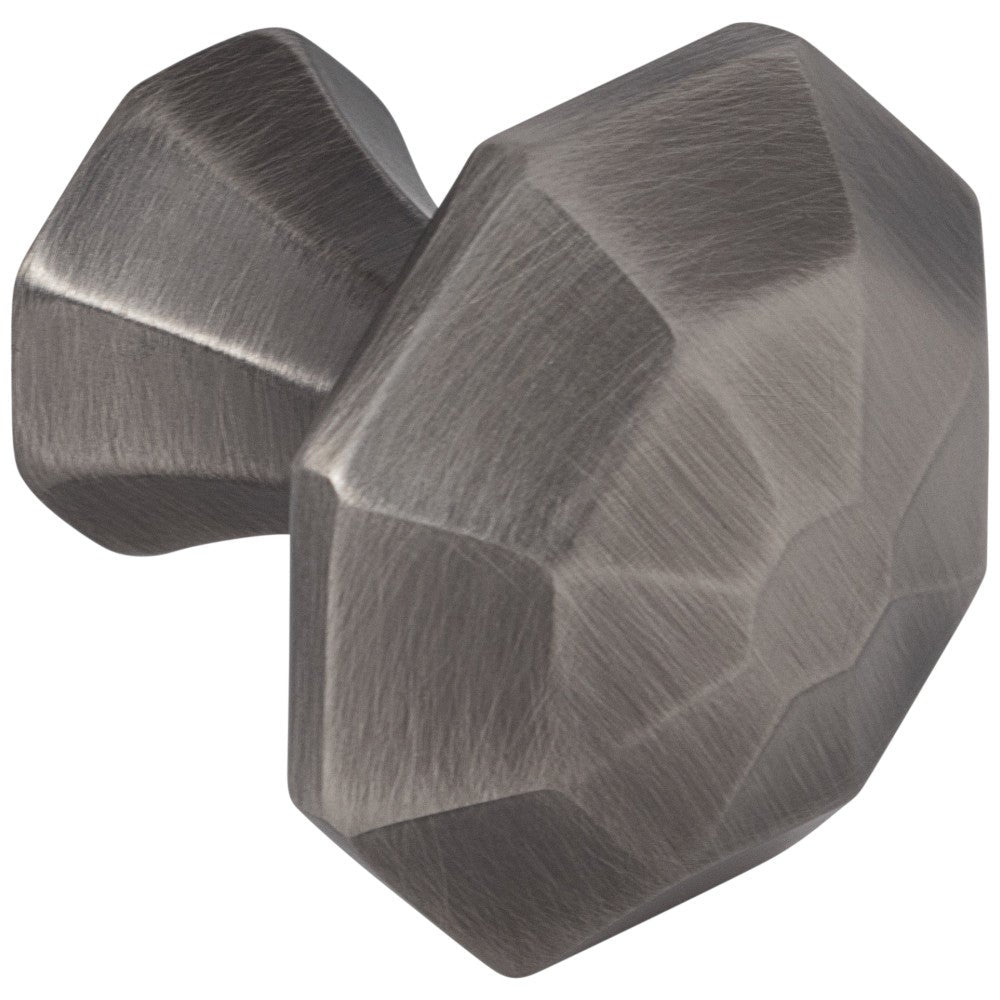 Hardware Resources 1-1/4" Overall Length Satin Nickel Octagonal Wheeler Cabinet Knob