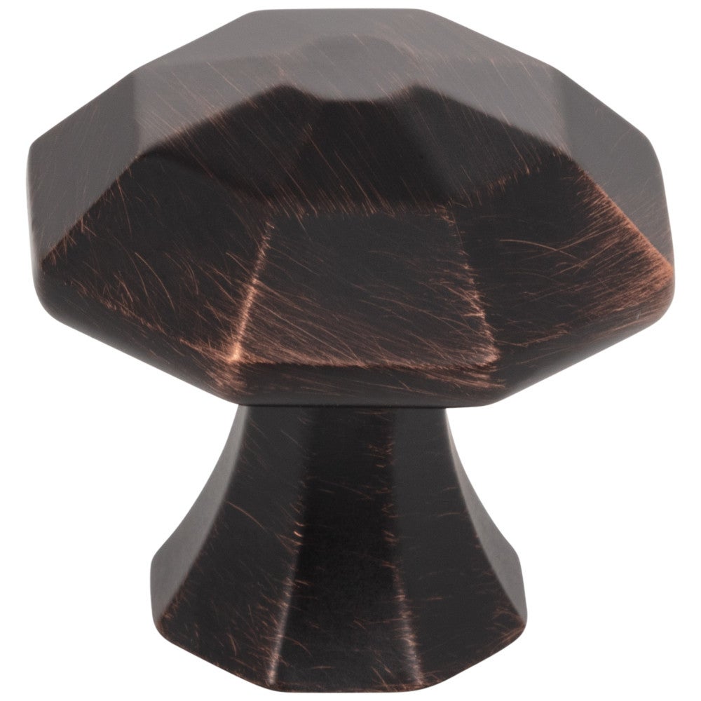 Hardware Resources 1-1/4" Overall Length Satin Nickel Octagonal Wheeler Cabinet Knob