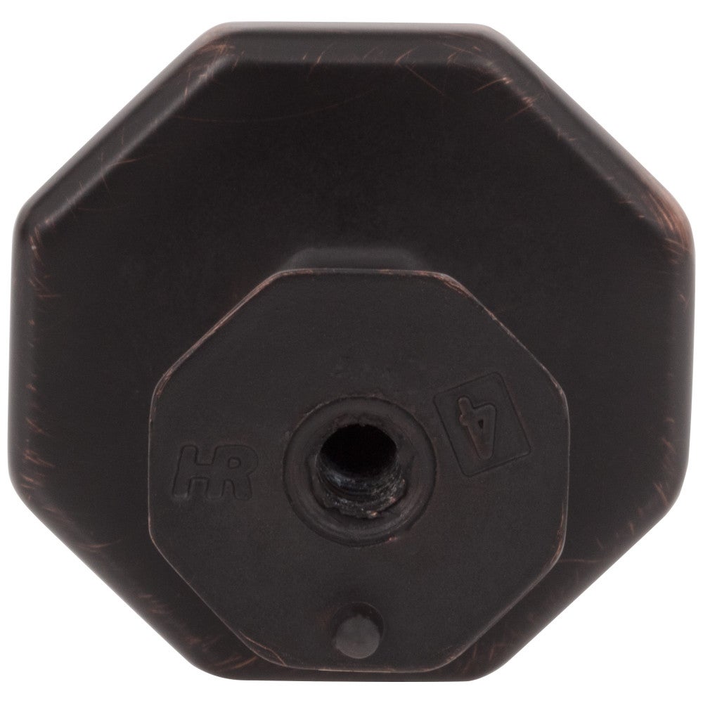 Hardware Resources 1-1/4" Overall Length Satin Nickel Octagonal Wheeler Cabinet Knob