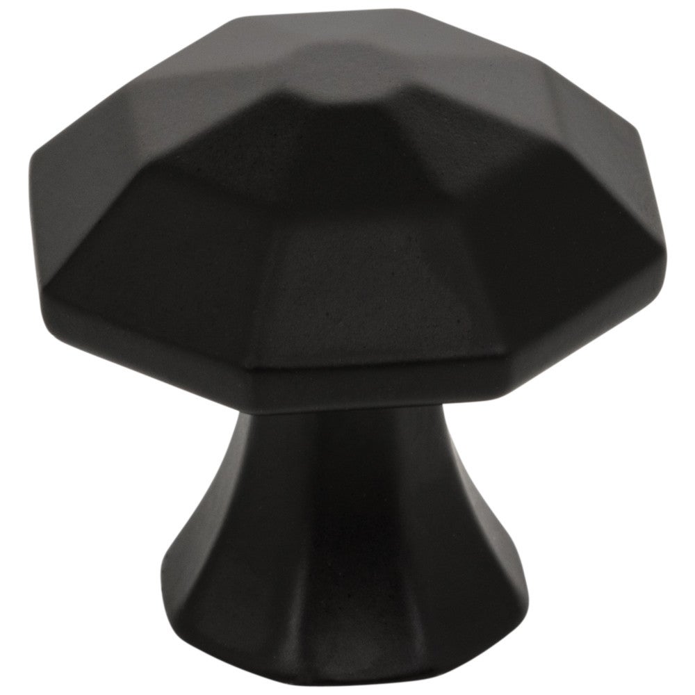Hardware Resources 1-1/4" Overall Length Satin Nickel Octagonal Wheeler Cabinet Knob