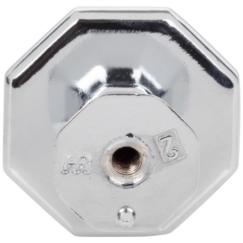 Hardware Resources 1-1/4" Overall Length Satin Nickel Octagonal Wheeler Cabinet Knob