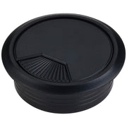 Hardware Resources Black 3 Piece Spring Grommet for 60 mm Diameter Hole
