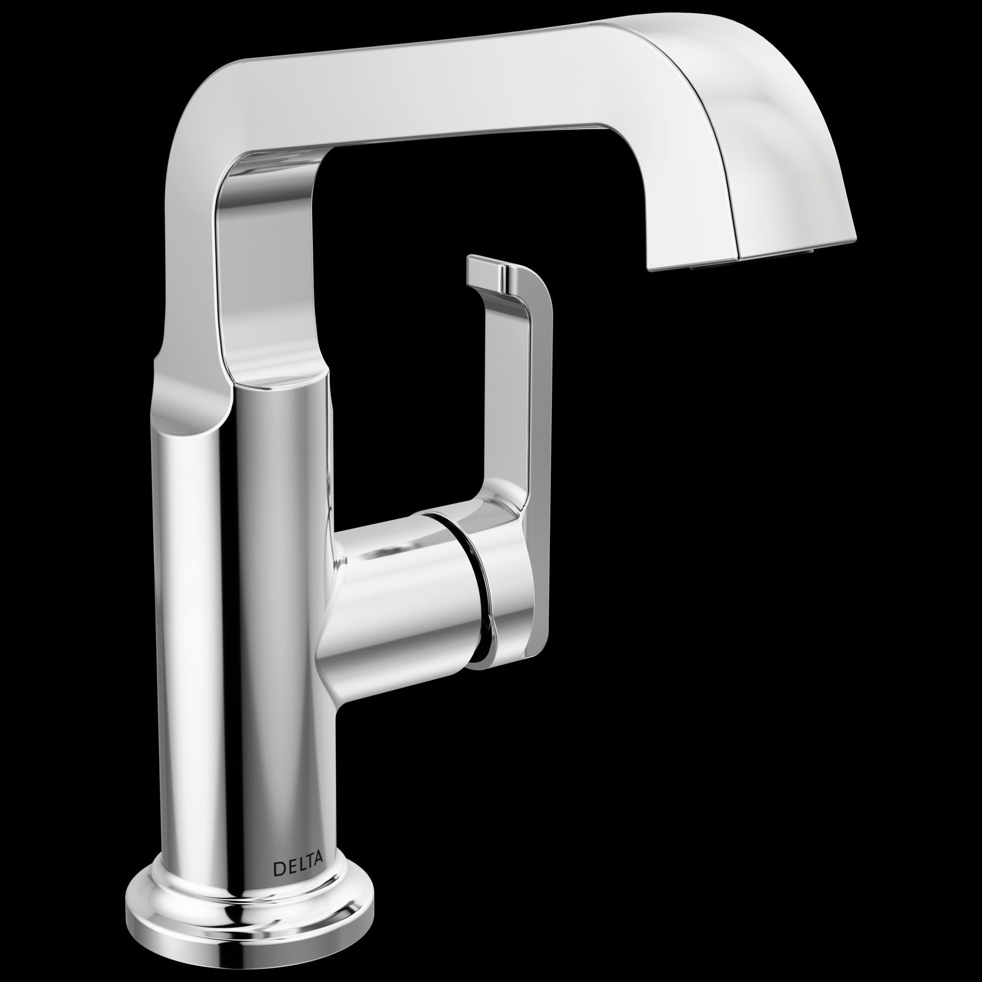 Delta Tetra™ Single Handle Mid-Height Vessel Bathroom