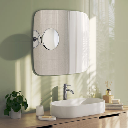 Make-up Mirror with Suction Cup. Chrome. X7
