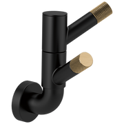 Brizo Litze® Rotating Double Robe Hook With Knurling