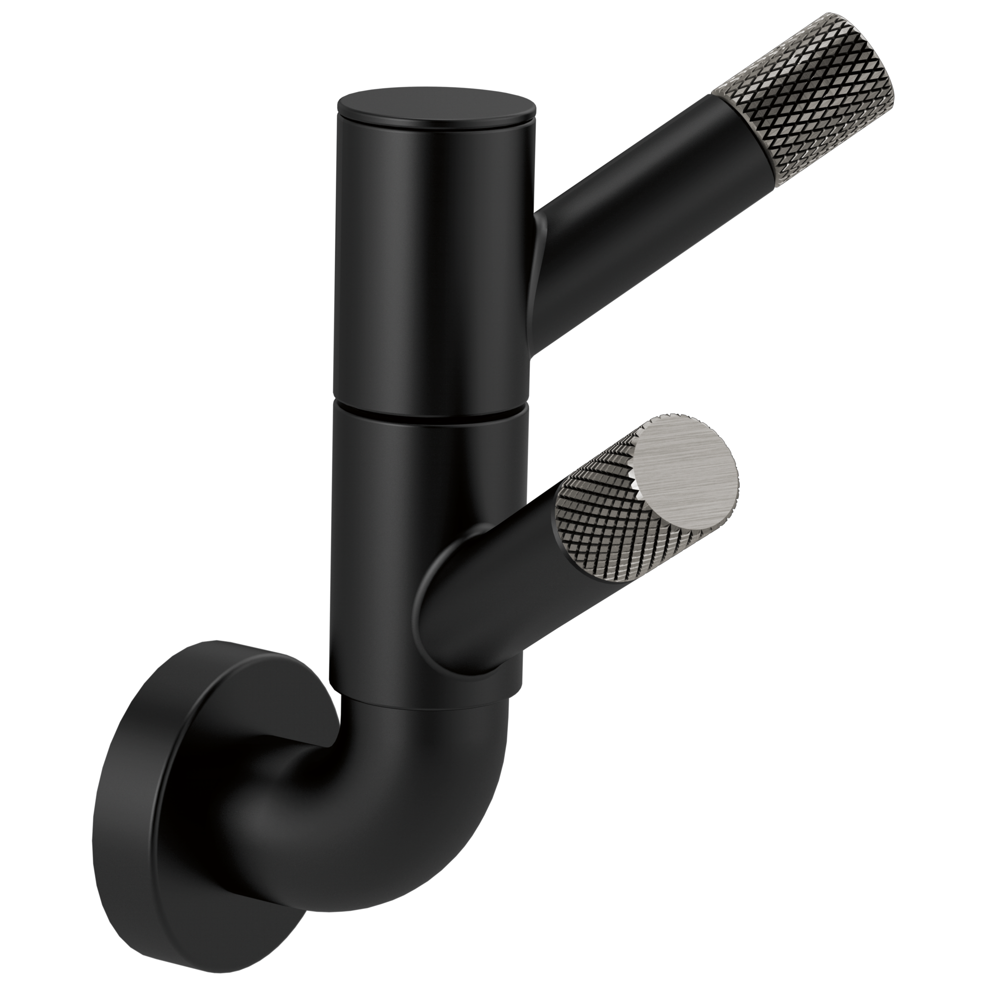 Brizo Litze® Rotating Double Robe Hook With Knurling