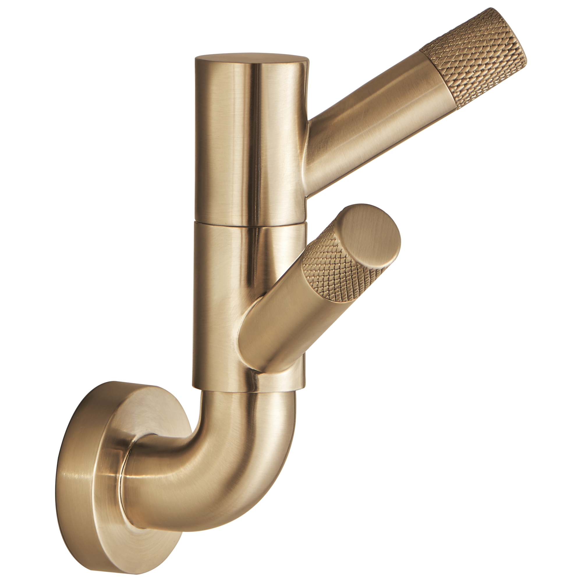 Brizo Litze® Rotating Double Robe Hook With Knurling