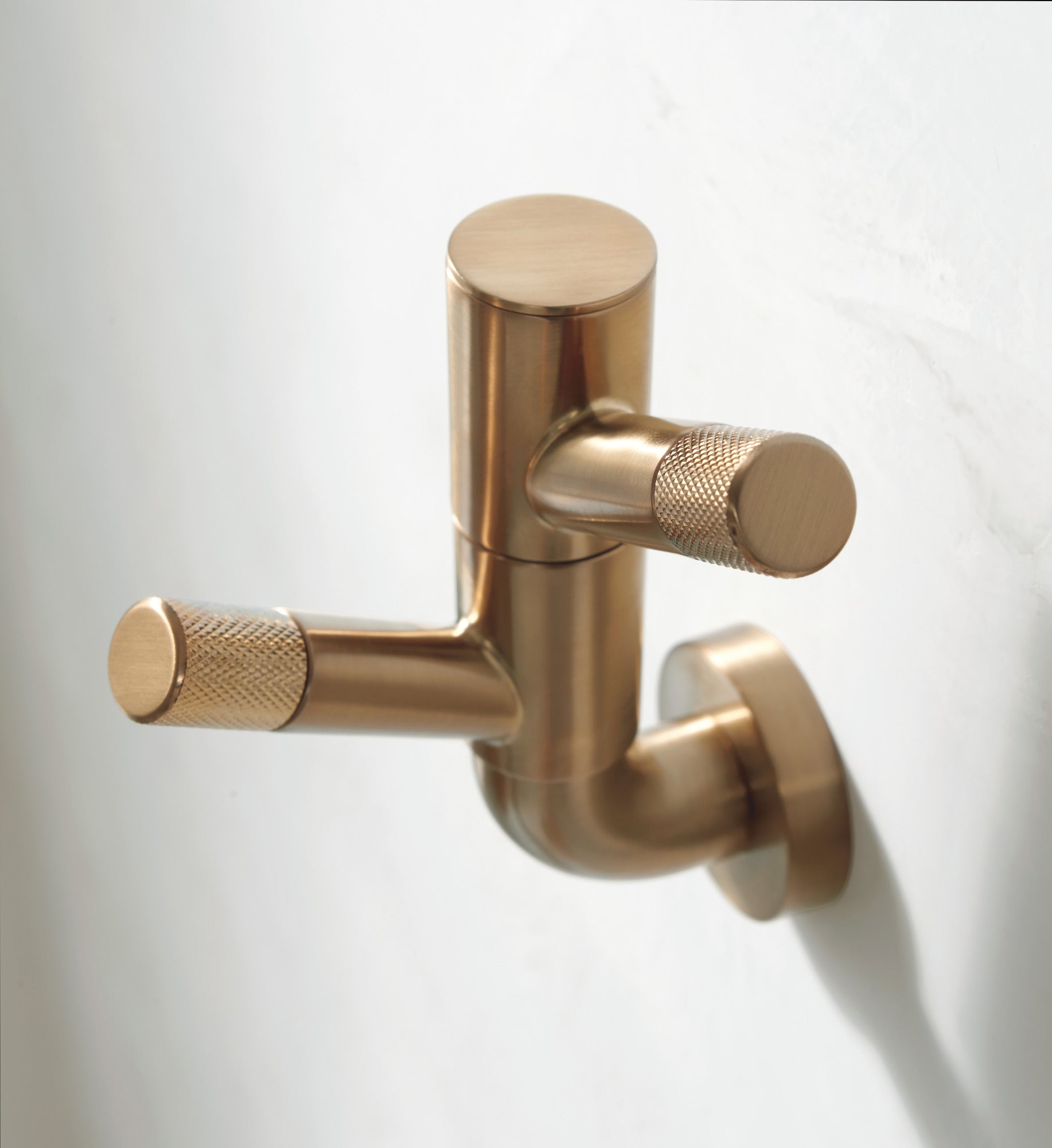 Brizo Litze® Rotating Double Robe Hook With Knurling