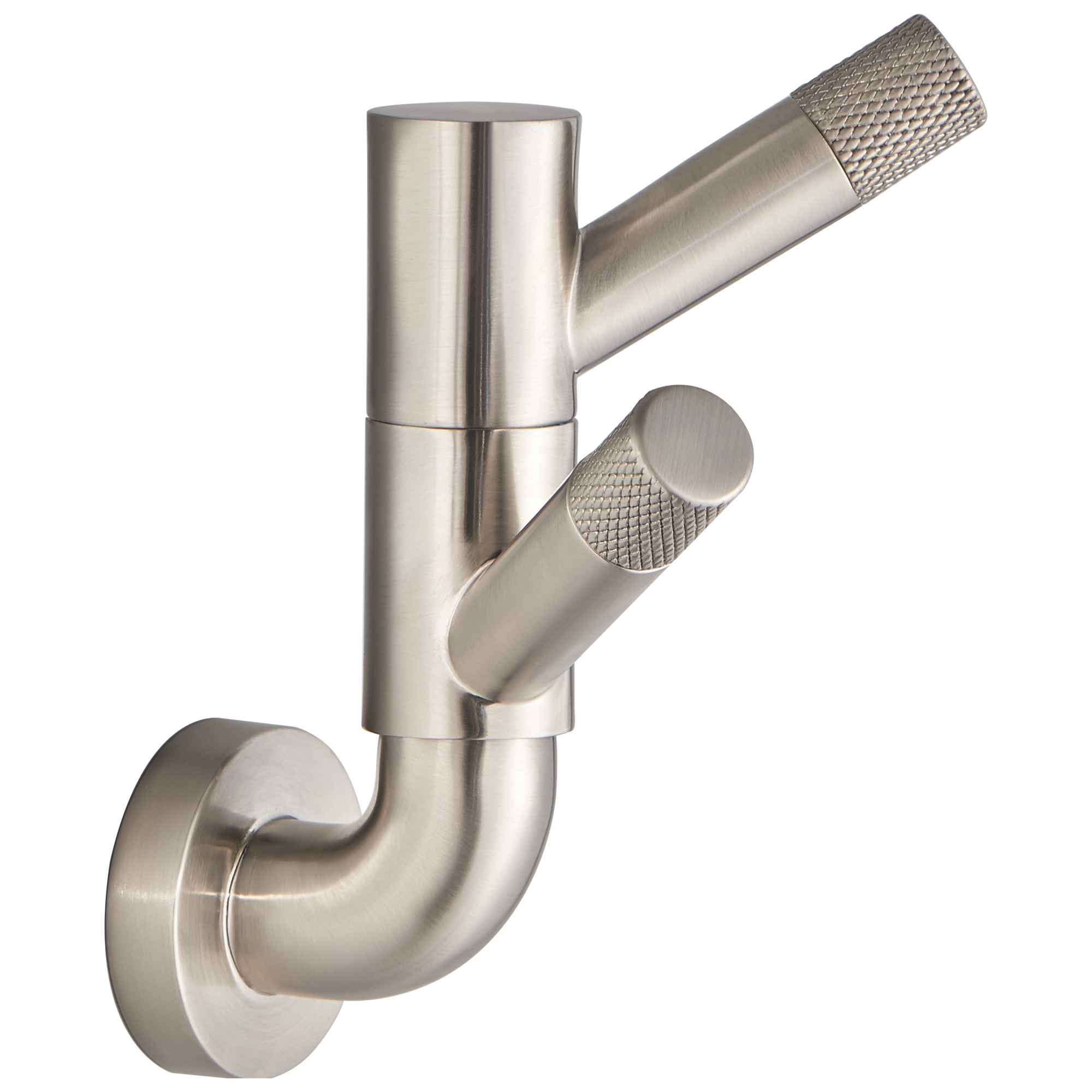 Brizo Litze® Rotating Double Robe Hook With Knurling