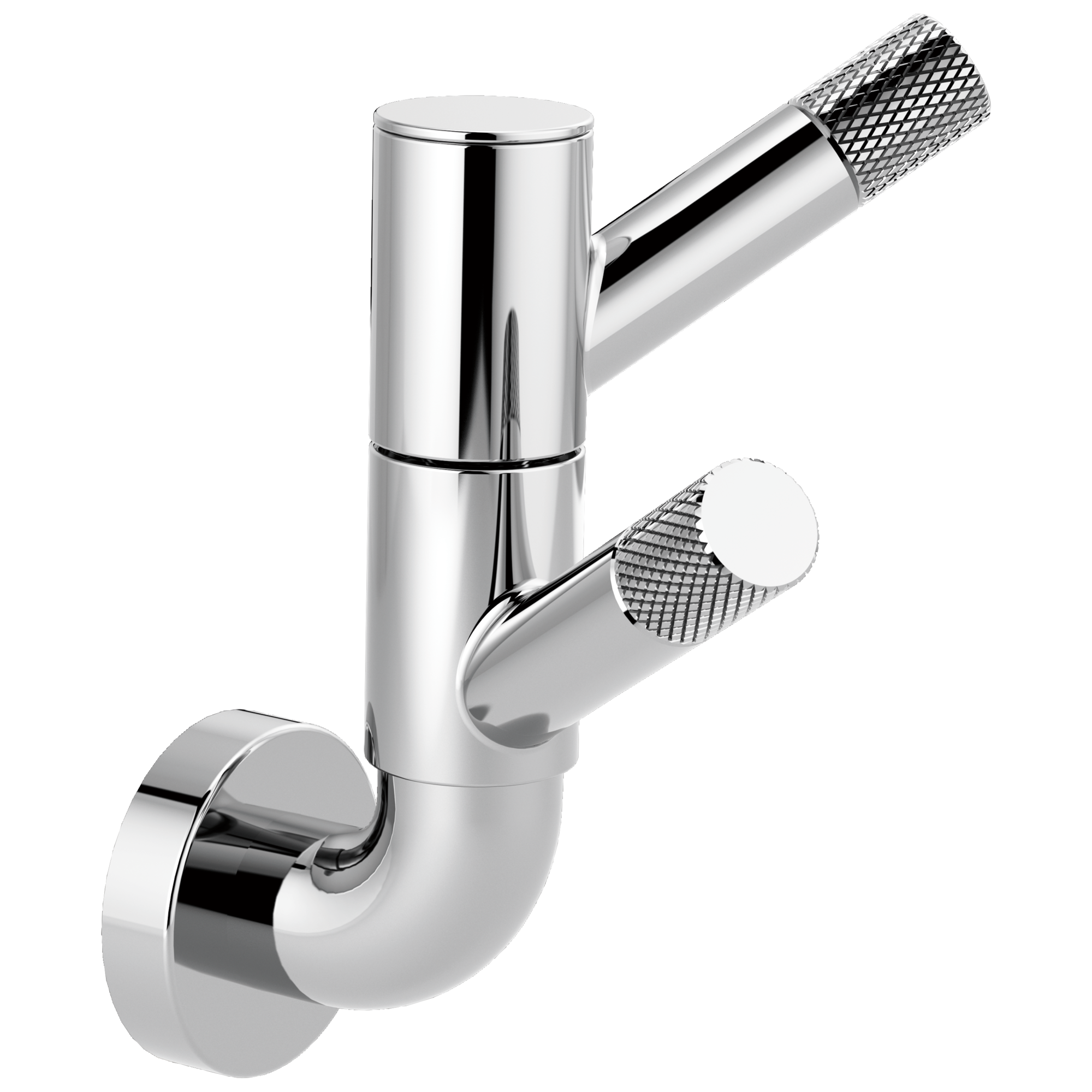 Brizo Litze® Rotating Double Robe Hook With Knurling