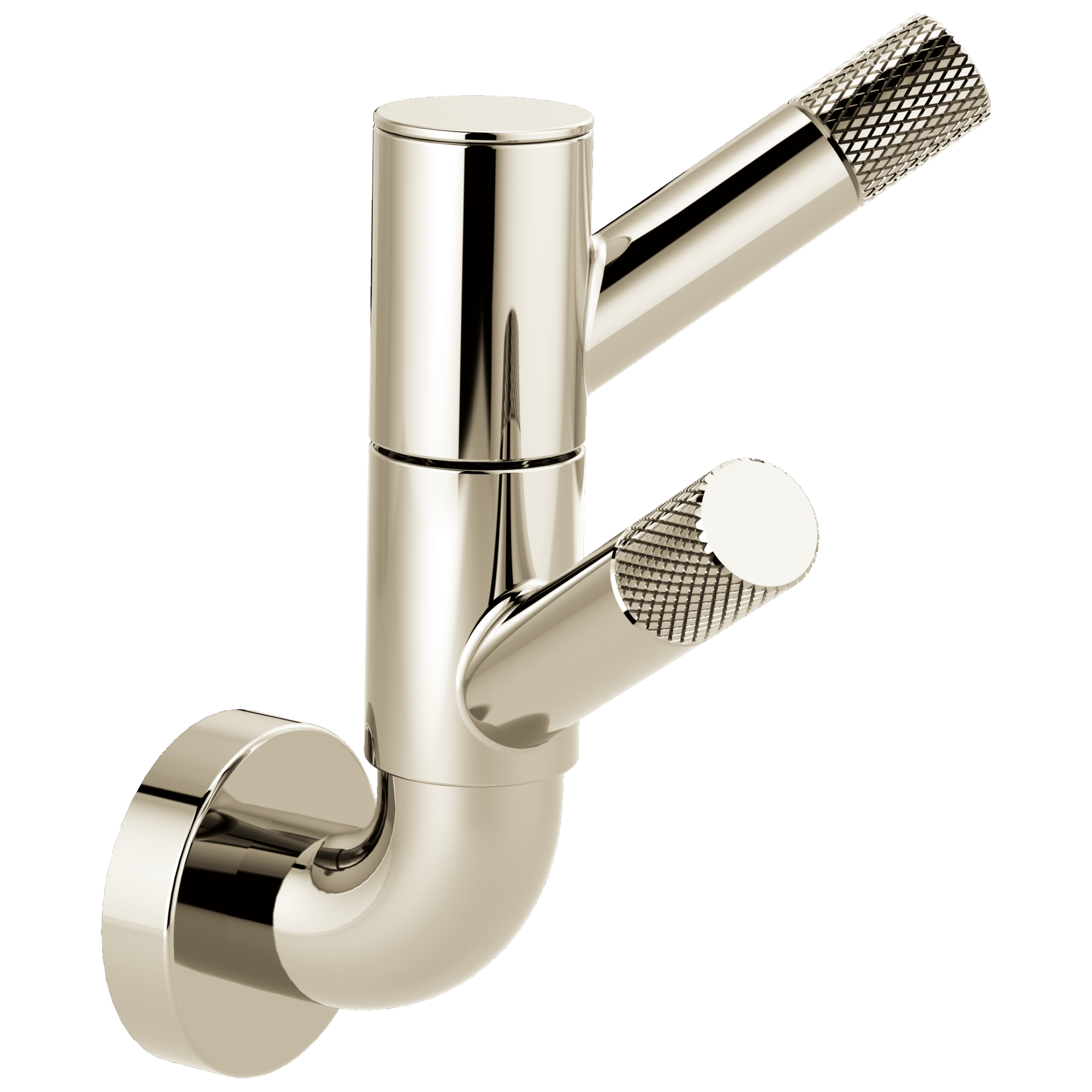 Brizo Litze® Rotating Double Robe Hook With Knurling