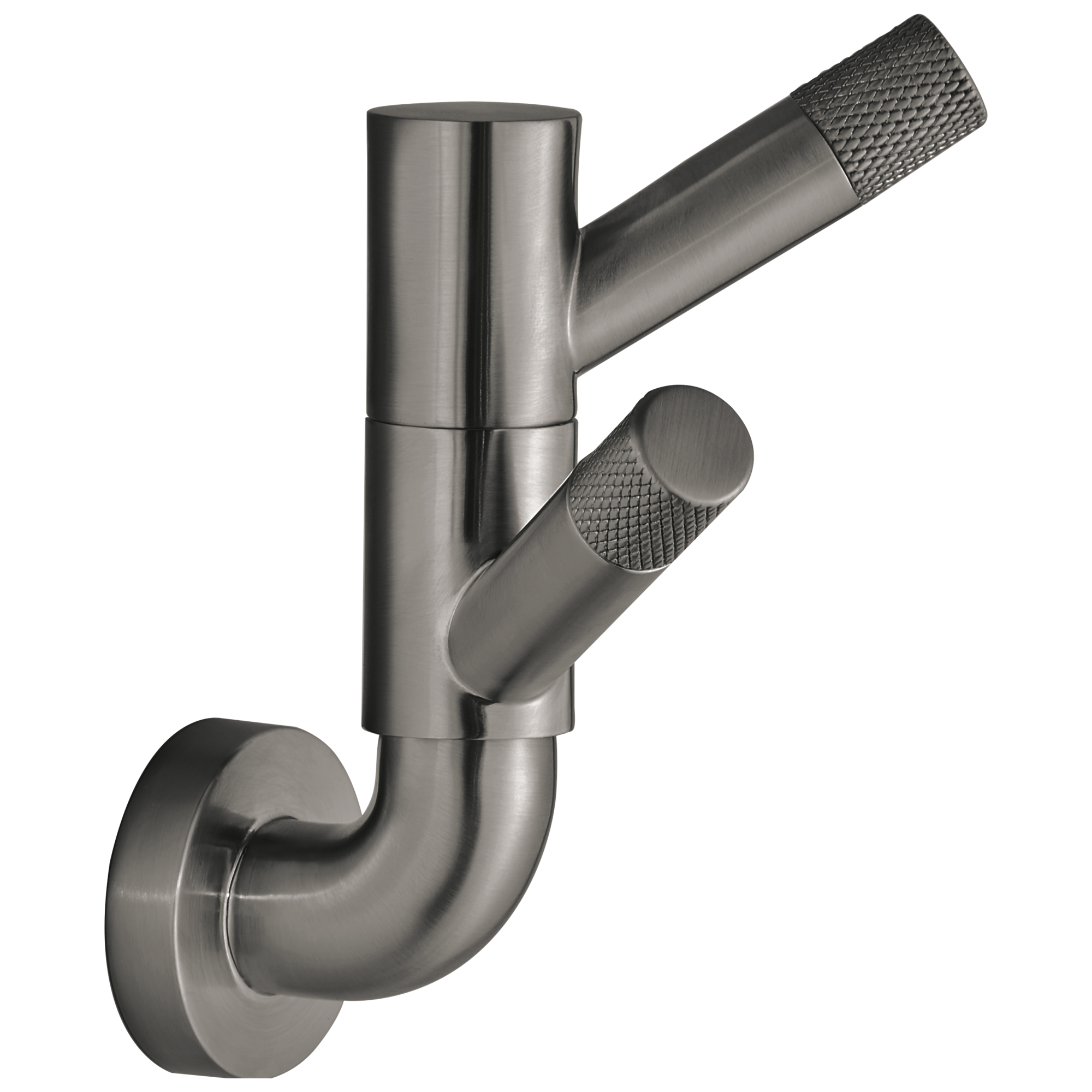 Brizo Litze® Rotating Double Robe Hook With Knurling
