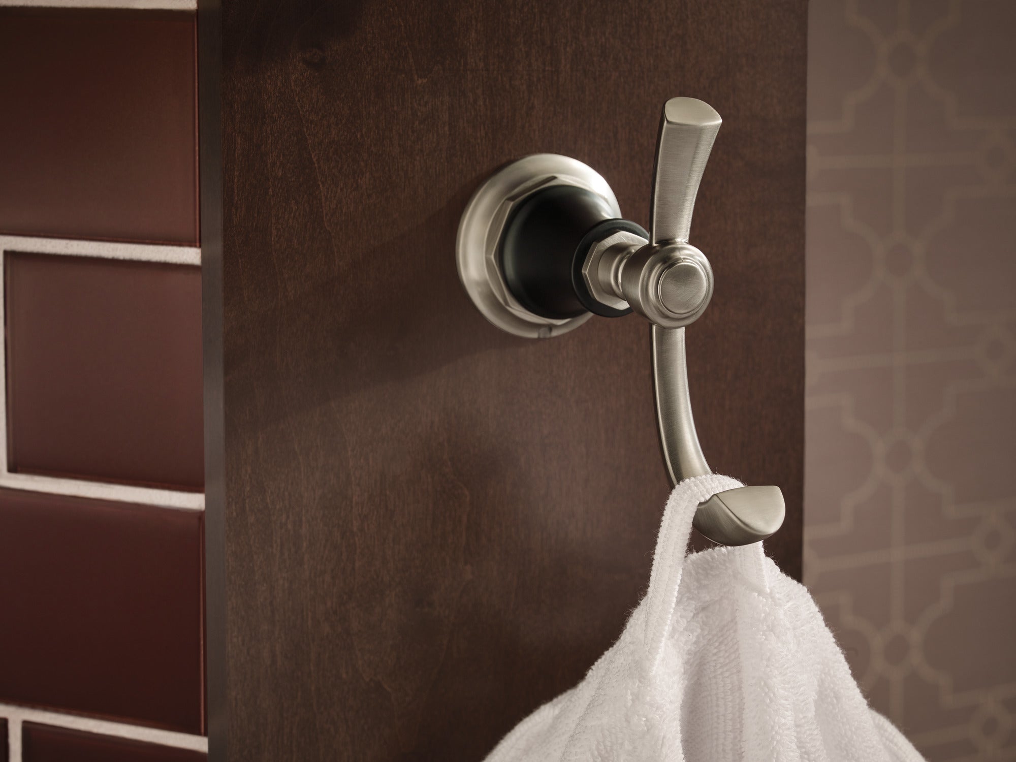 Brizo Rook® Double Robe Hook