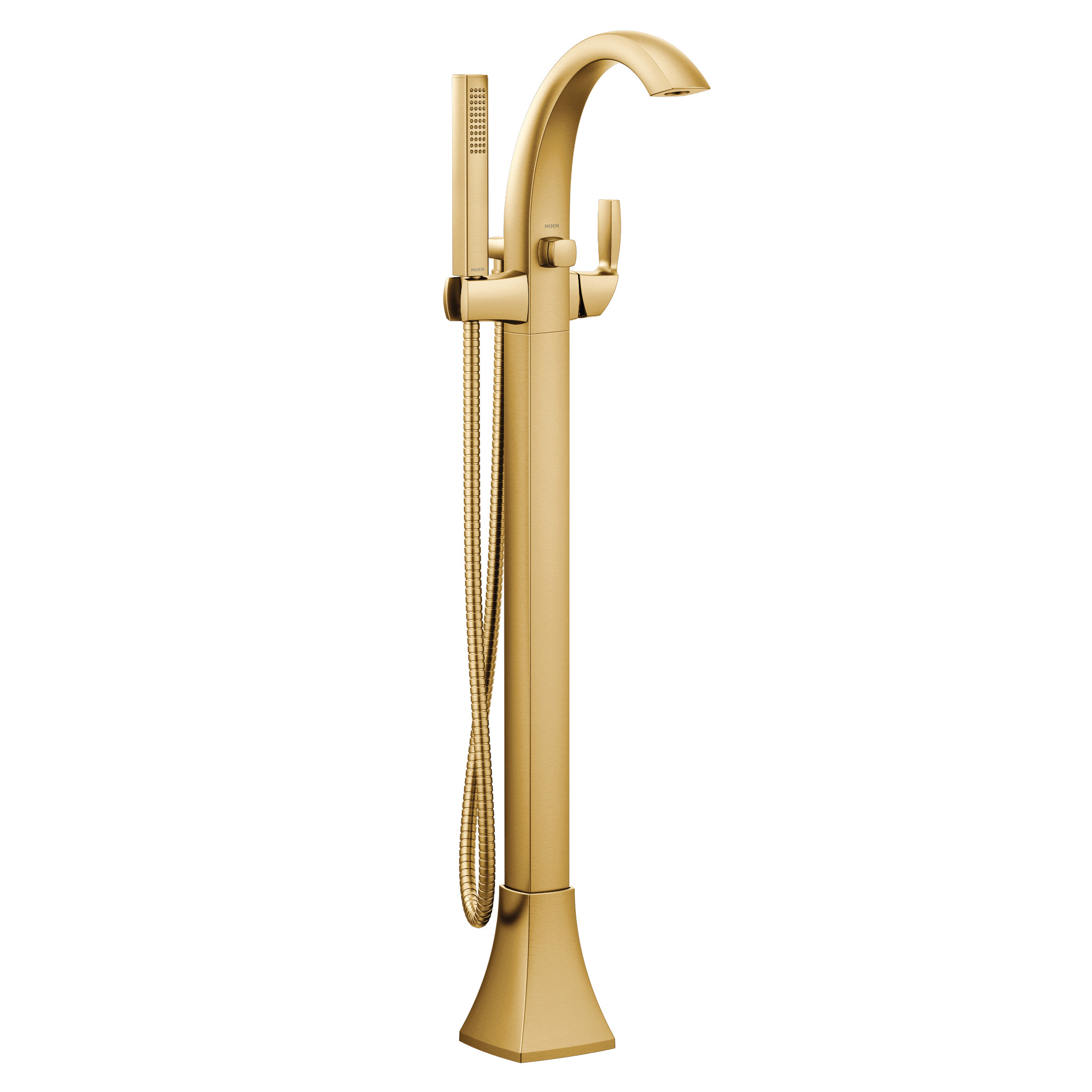 Moen 695 Voss Chrome One-Handle Tub Filler including Handheld Shower