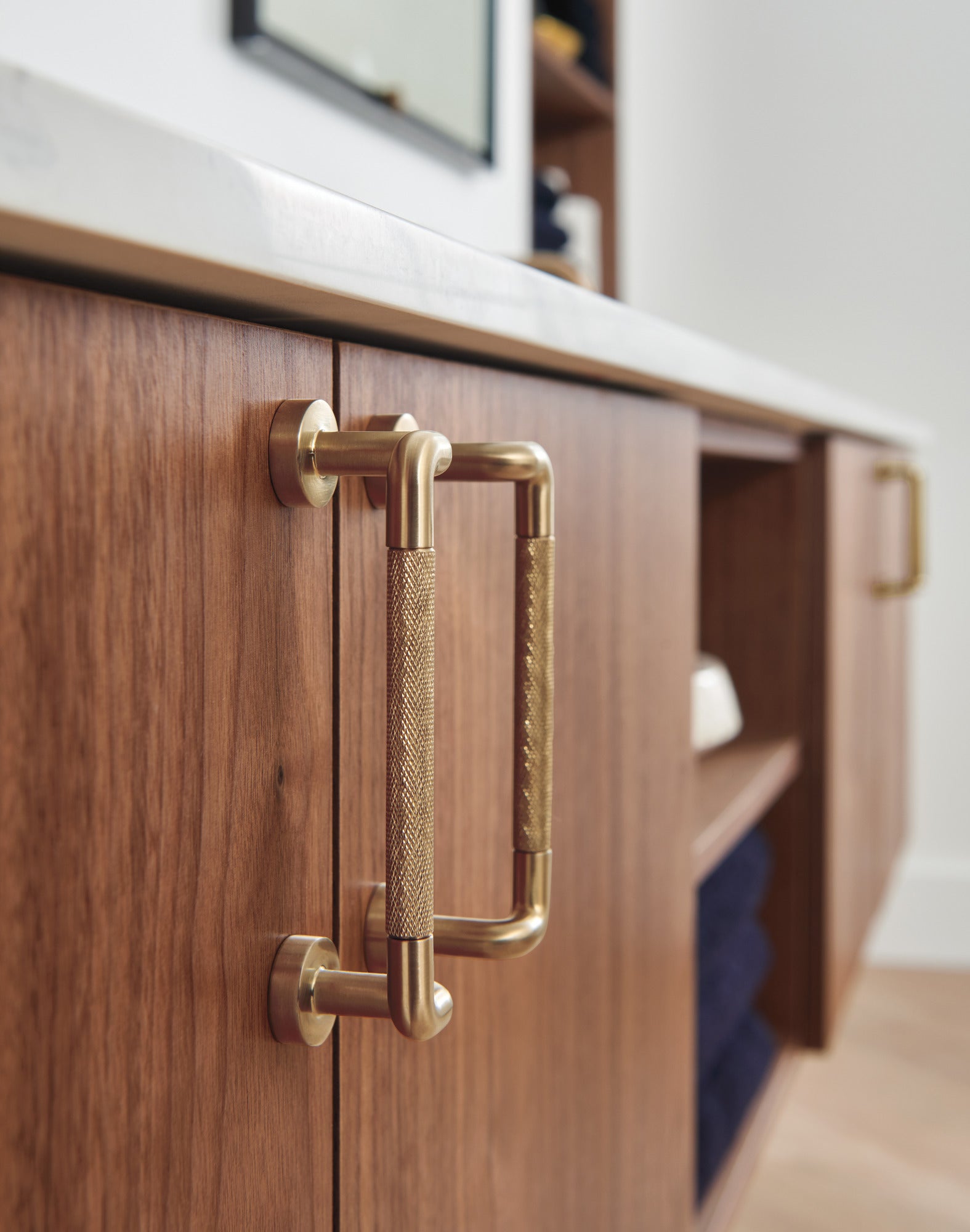 Brizo Litze® Drawer Pull With Knurling