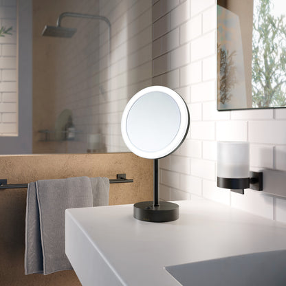 OUTLINE - Shaving and Make-up Mirror with LED-technology, dual light