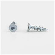 Hardware Resources #6 x 5/8" Zinc Plated Square Drive Type 17 Coarse Thread Undercut Screw Sold by the Box