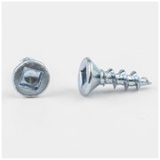 Hardware Resources #6 x 1/2" Zinc Plated Square Drive Coarse Thread Flat Head Screw Sold by the Keg