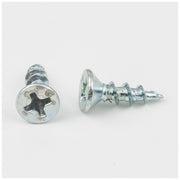 Hardware Resources #6 x 1/2" Zinc Plated Phillips Drive Coarse Thread Flat Head Screw Sold by the Keg