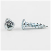 Hardware Resources #6 x 5/8" Zinc Plated Combo Head Type 17 Coarse Thread Pan Head Screw Sold by the Keg