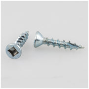 Hardware Resources #6 x 3/4" Zinc Plated Square Drive Type 17 Coarse Thread Flat Head Screw Sold by the Box