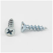 Hardware Resources #6 x 5/8" Zinc Plated Phillips Drive Coarse Thread Flat Head Screw