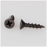 Hardware Resources #6 x 5/8" Dark Antique Copper Machined Phillips Drive Coarse Thread Flat Head Screw Sold by the Box