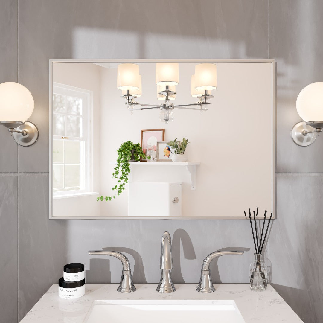 Eviva Sax Metal Framed Mirror