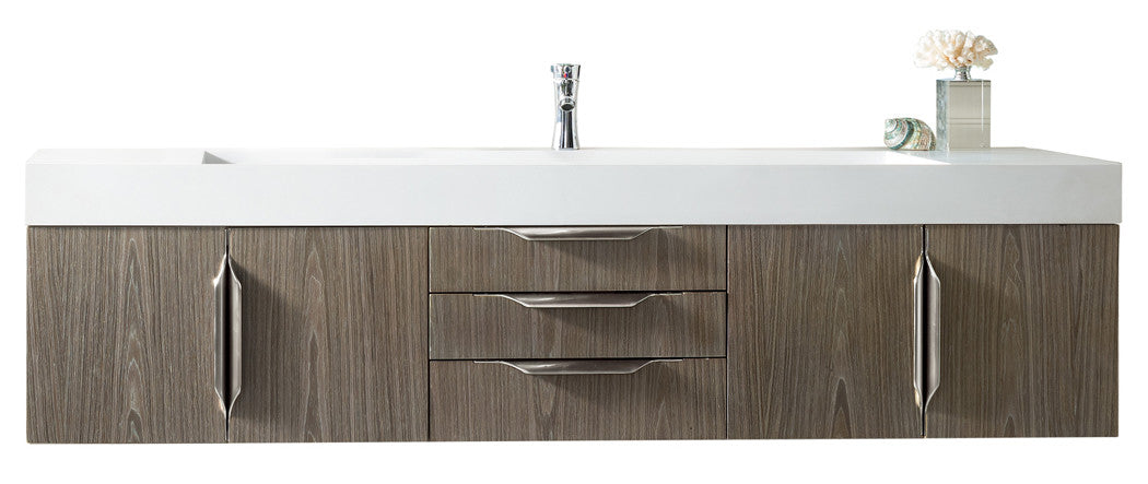 Columbia 72" Single Wall Mount Vanity Cabinet