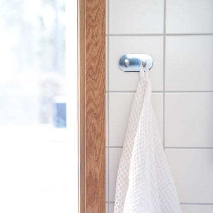 BESLAGSBODEN - Design Double Hook, Self-adhesive