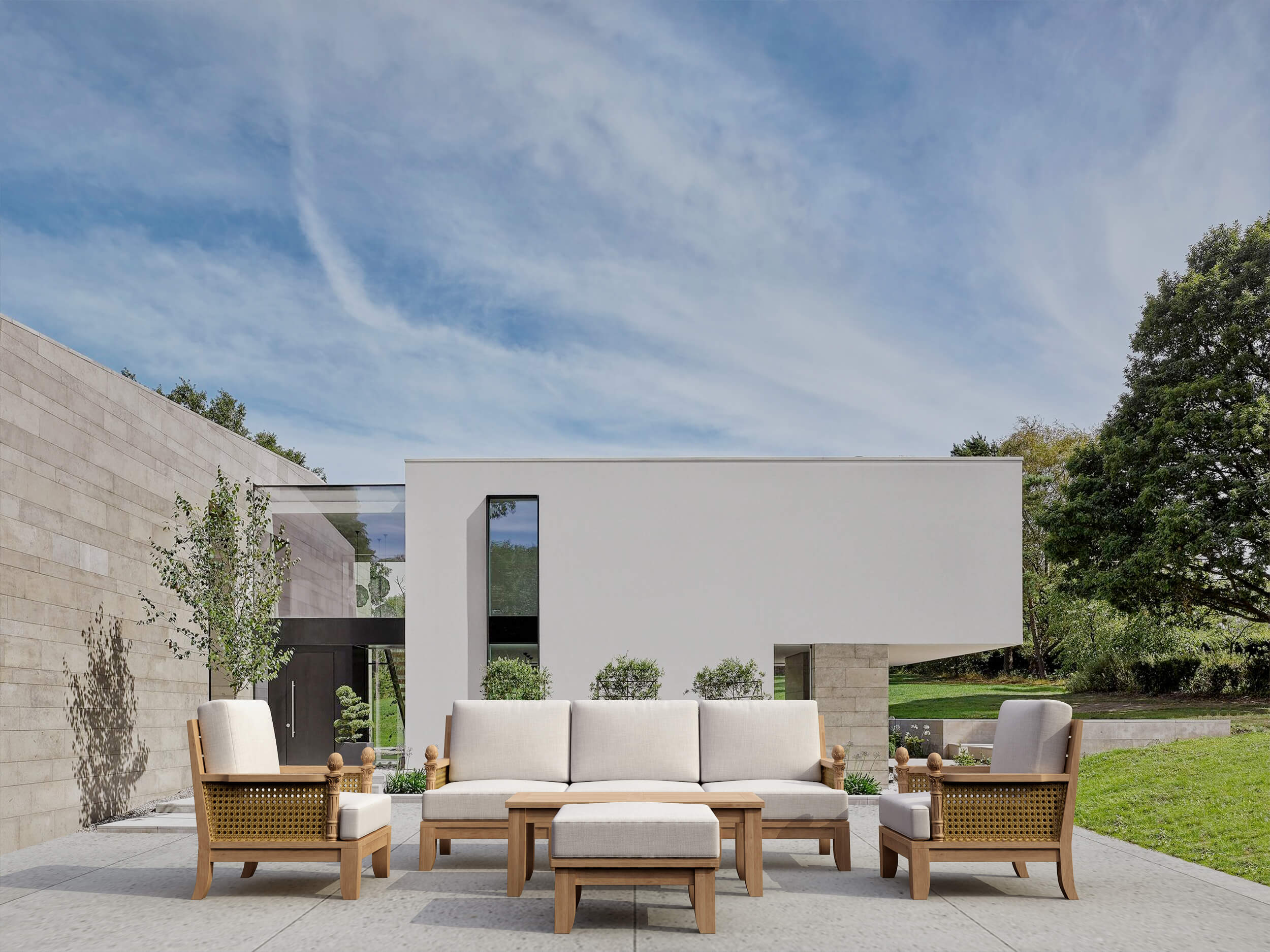 Set-68 Luxe Modular Deep Seating Set